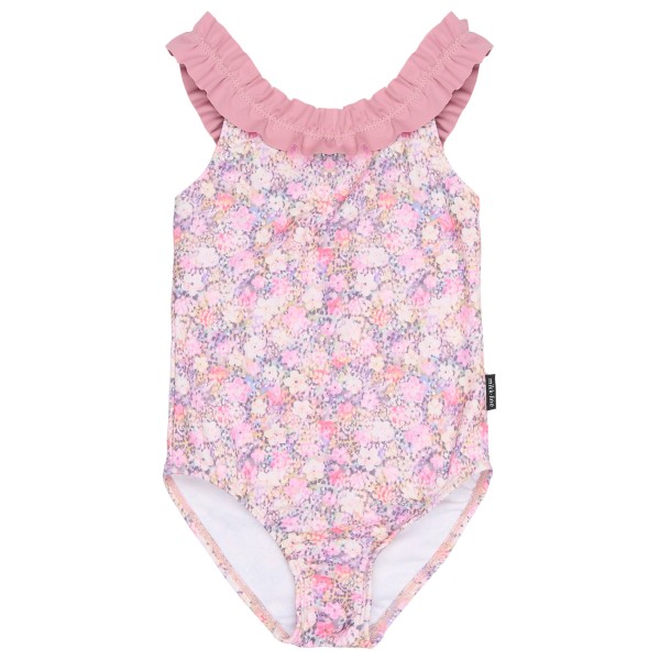 Mikk-Line - Kid's Swimsuit Recycled AOP - Badeanzug Gr 86/92 - 1-2 Years rosa von Mikk-Line