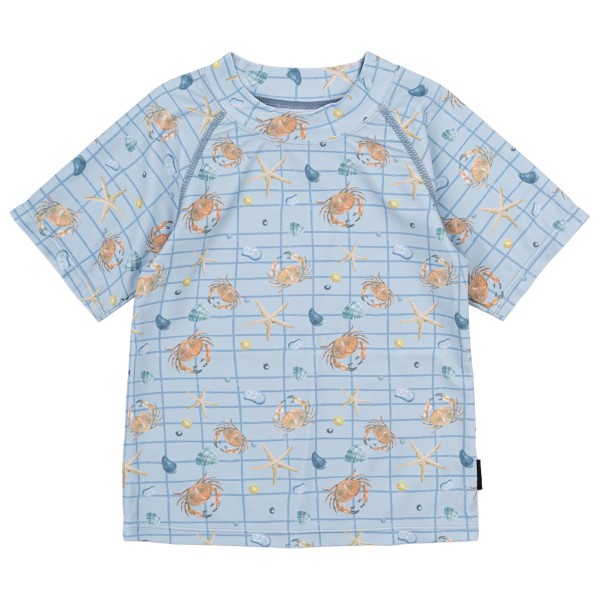 Mikk-Line - Kid's UV Shirt Recycled AOP - Lycra Gr 86/92 - 1-2 Years grau von Mikk-Line