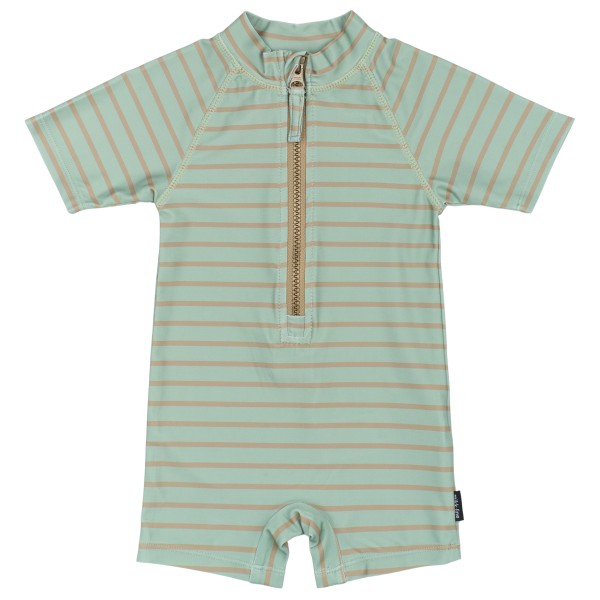 Mikk-Line - Kid's UV Suit Recycled AOP - Lycra Gr 122/128 - 7-8 Years grau von Mikk-Line