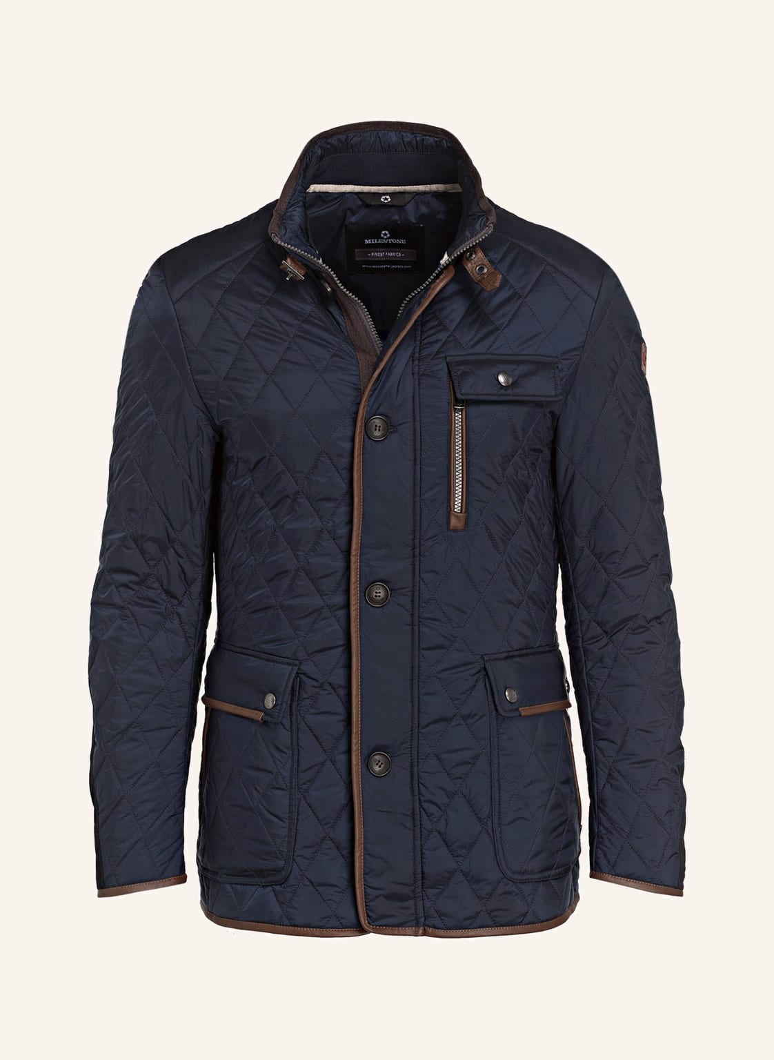 Milestone Steppjacke Ms-Leonido blau von Milestone