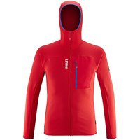 MILLET  Herren Fleecejacke Trilogy Lightgrid Polartec Hoodie  rot | M von Millet