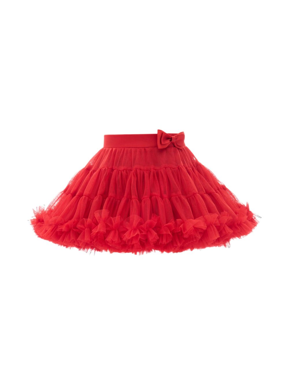 Mimi Tutu bow-detail tutu skirt - Red von Mimi Tutu