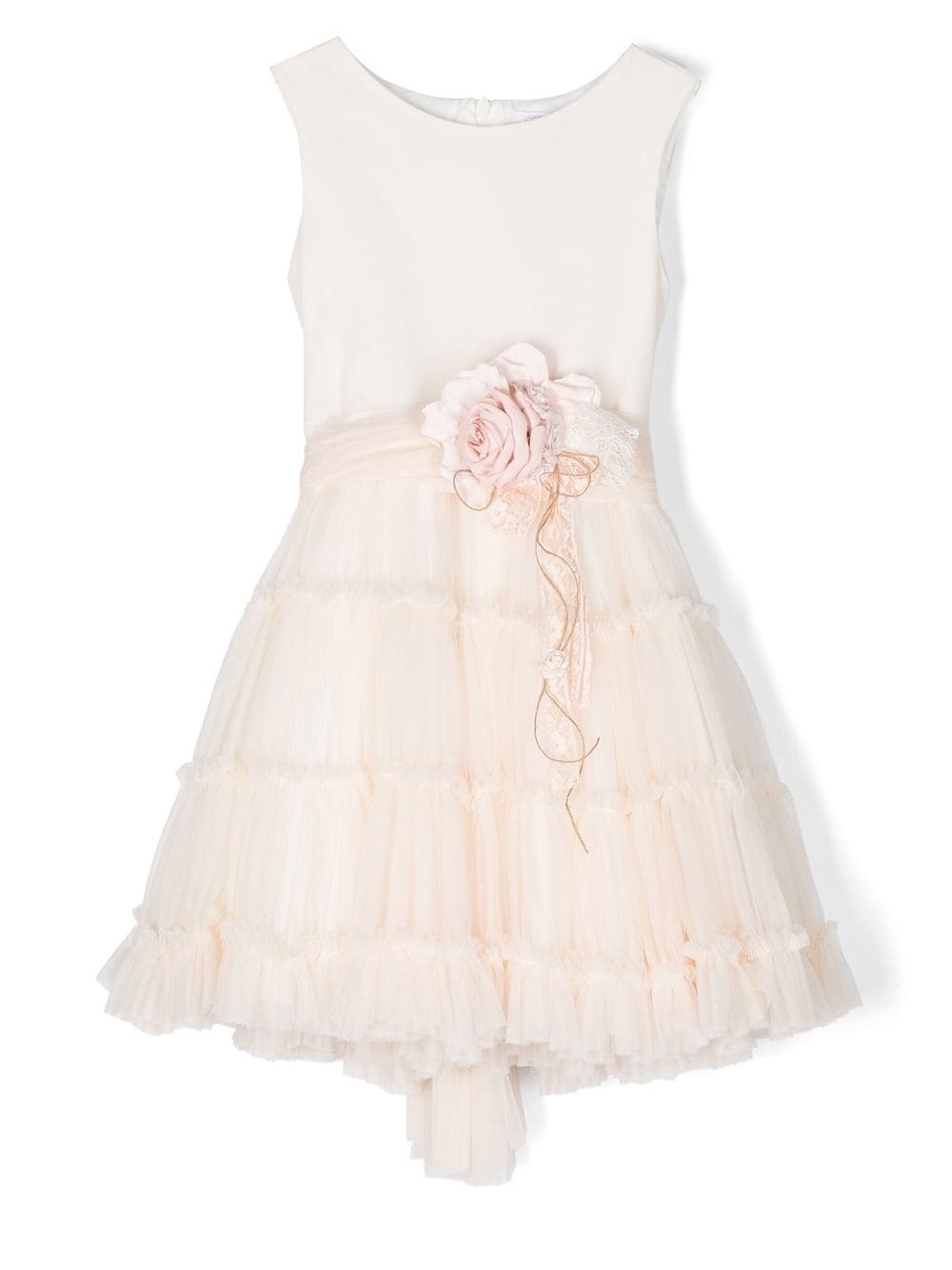 Mimilù tiered sleeveless dress - Pink von Mimilù