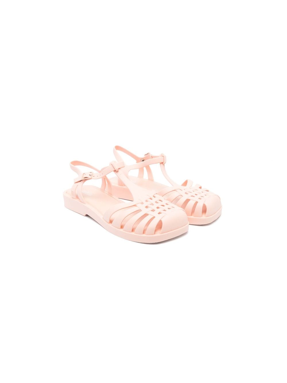 Mini Melissa Aranha caged-toe sandals - Neutrals von Mini Melissa