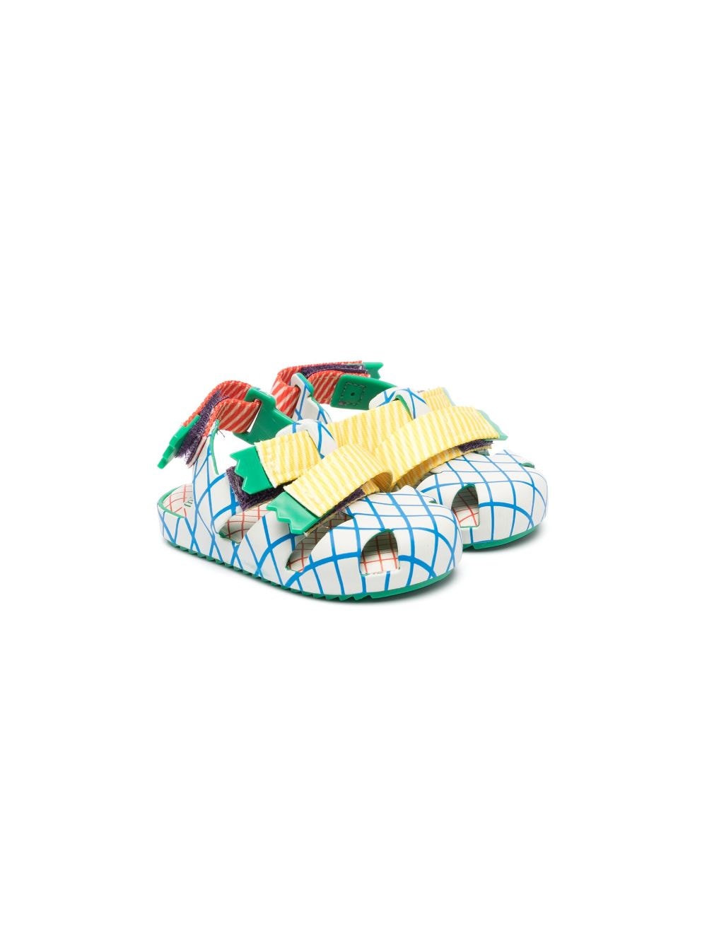 Mini Melissa Ioio Fabula water-resistant sandals - Green von Mini Melissa