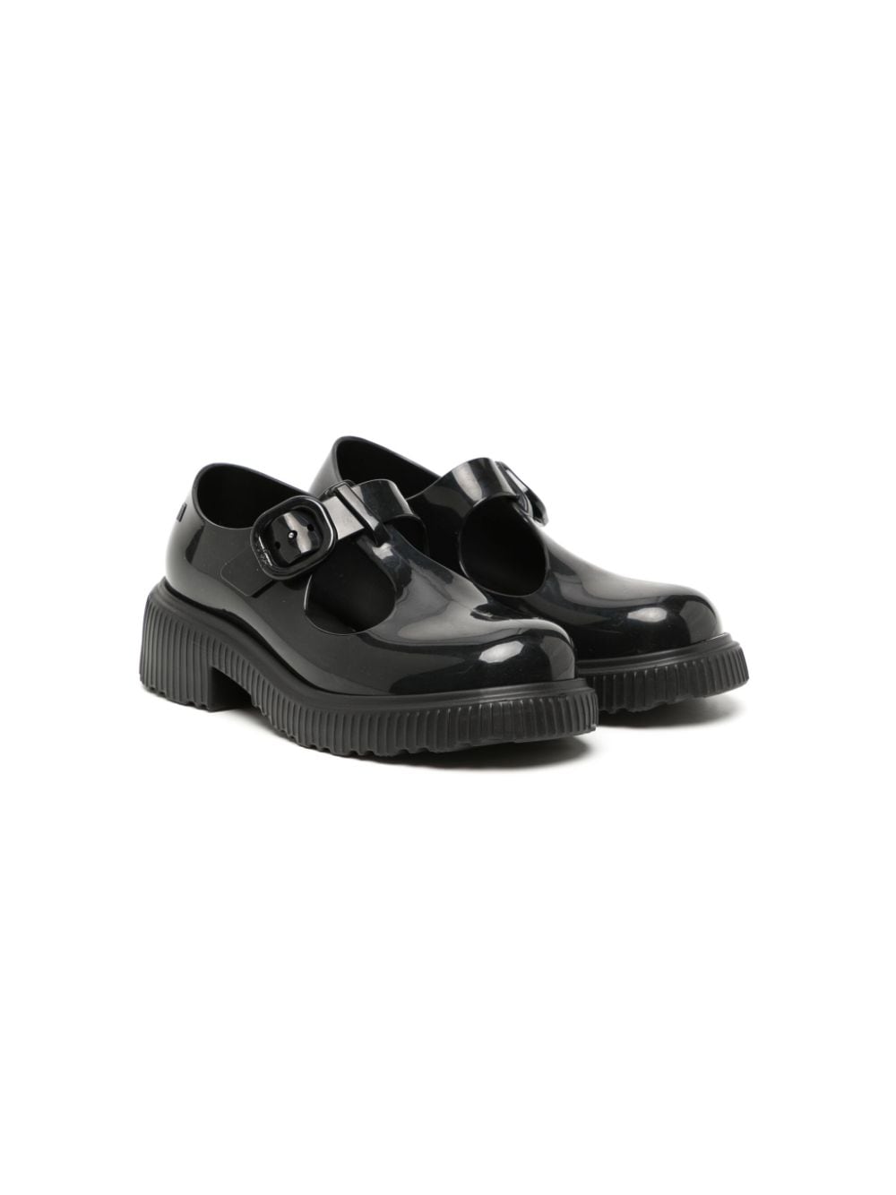 Mini Melissa Jackie T-bar shoes - Black von Mini Melissa