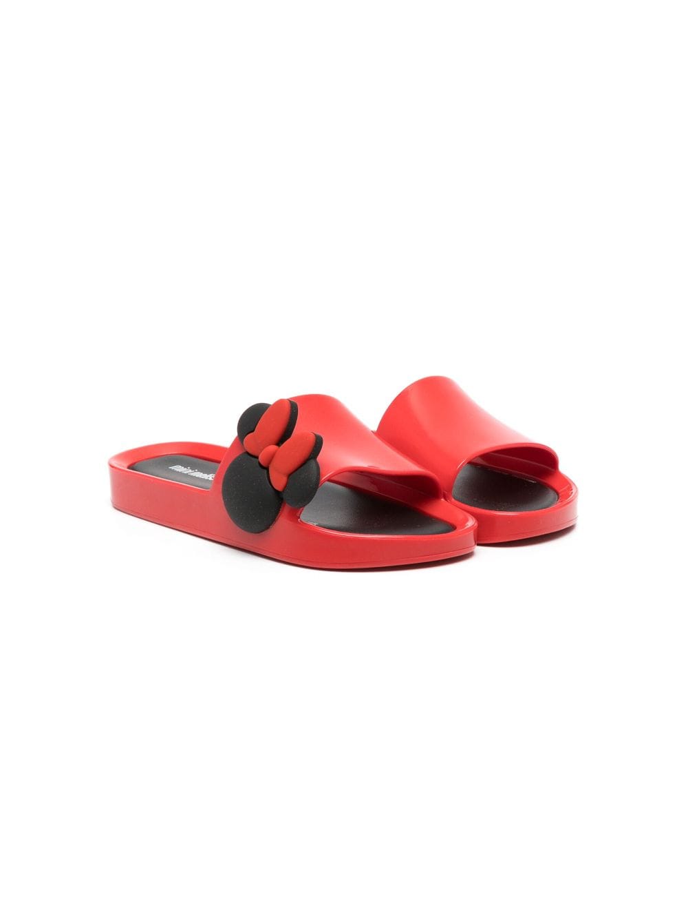 Mini Melissa Minnie open-toe slides - Red von Mini Melissa
