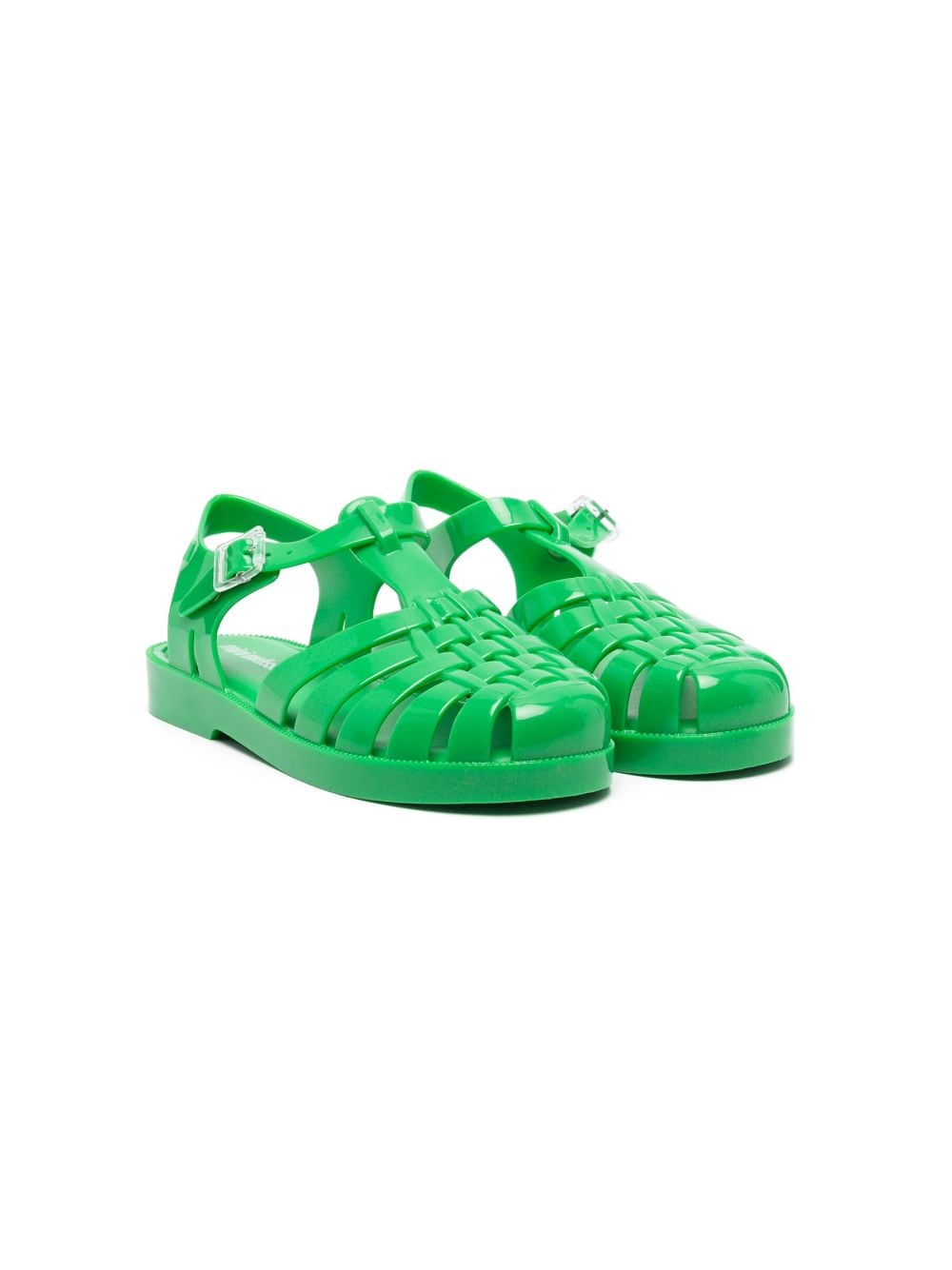 Mini Melissa Possession closed-toe sandals - Green von Mini Melissa