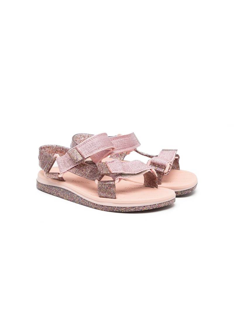 Mini Melissa touch-strap sandals - Pink von Mini Melissa