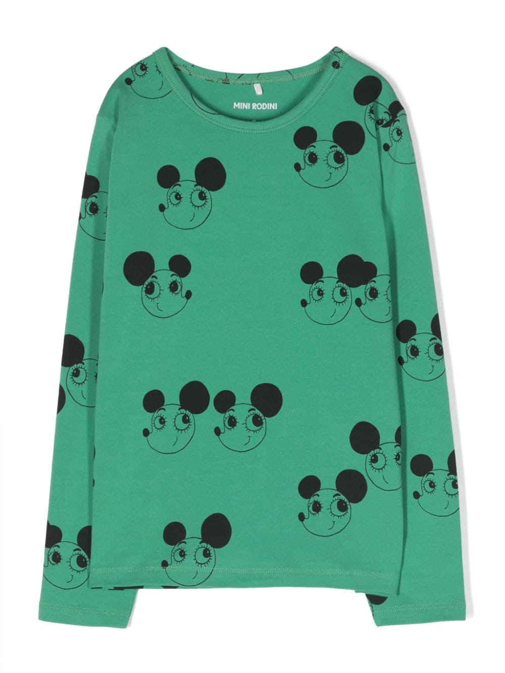 Mini Rodini Ritzratz cotton T-shirt - Green von Mini Rodini