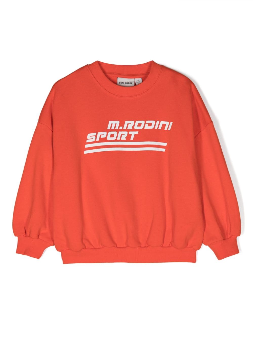 Mini Rodini Sport SP organic cotton sweatshirt - Red von Mini Rodini