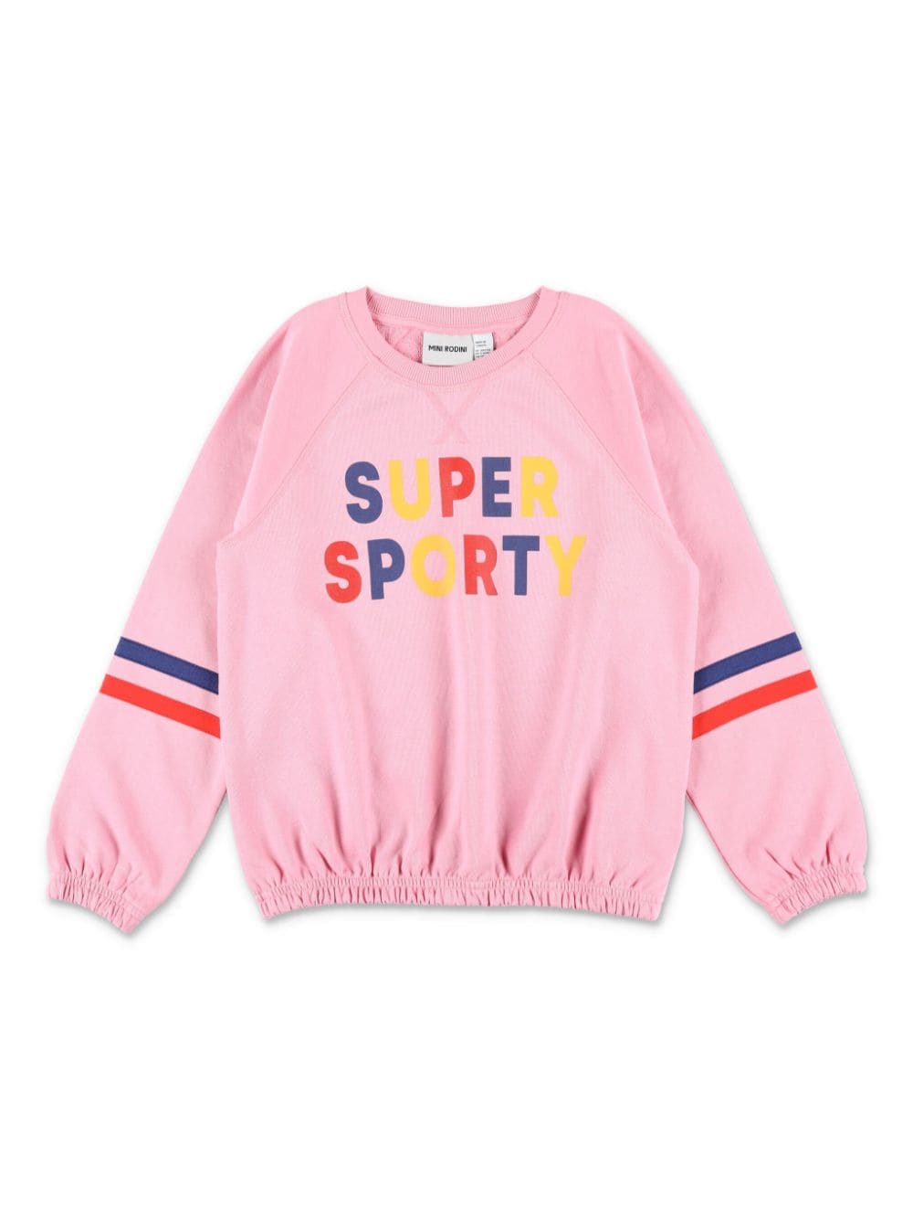 Mini Rodini Super Sporty organic cotton sweatshirt - Pink von Mini Rodini