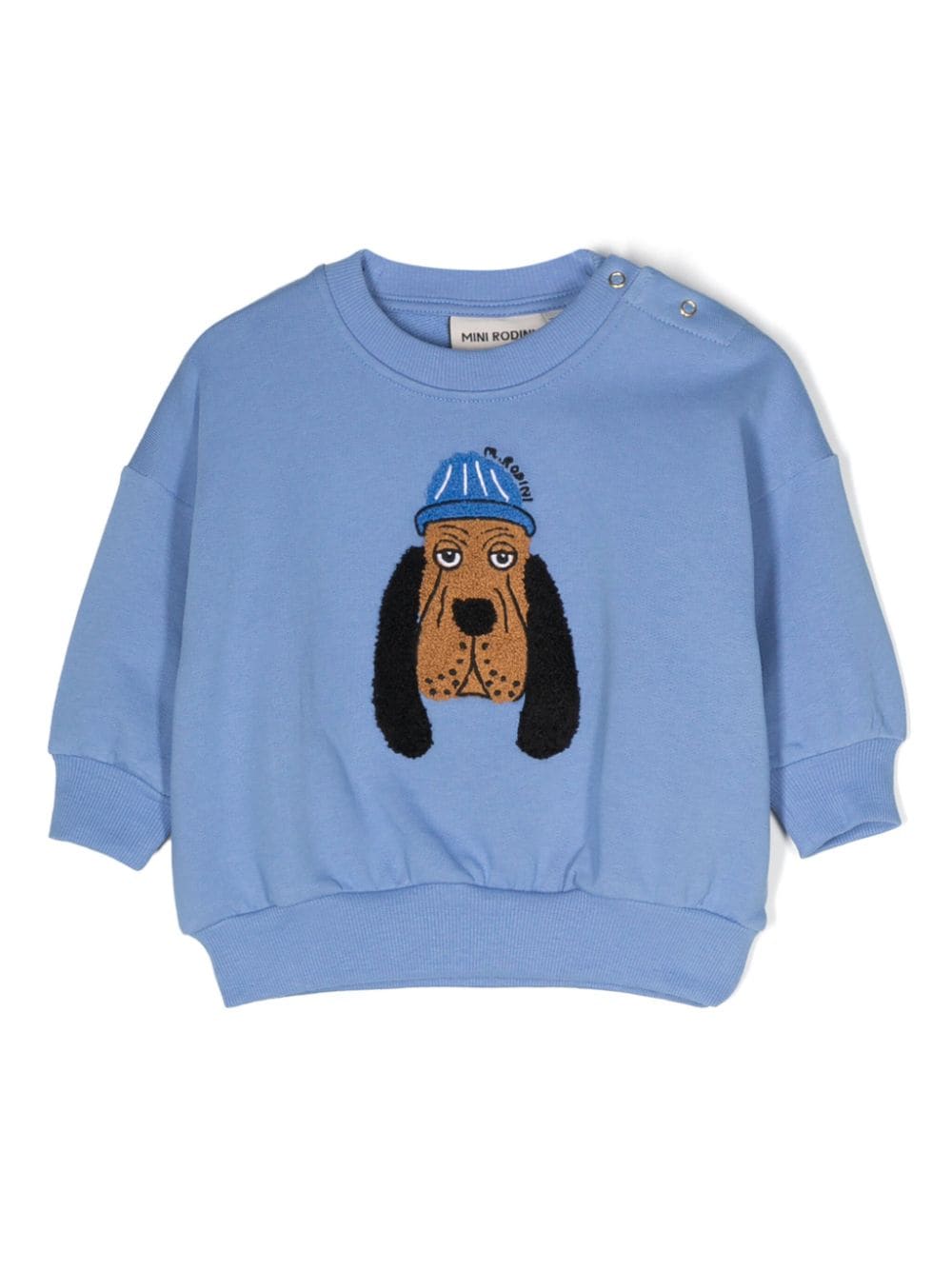 Mini Rodini dog-terry sweatshirt - Blue von Mini Rodini