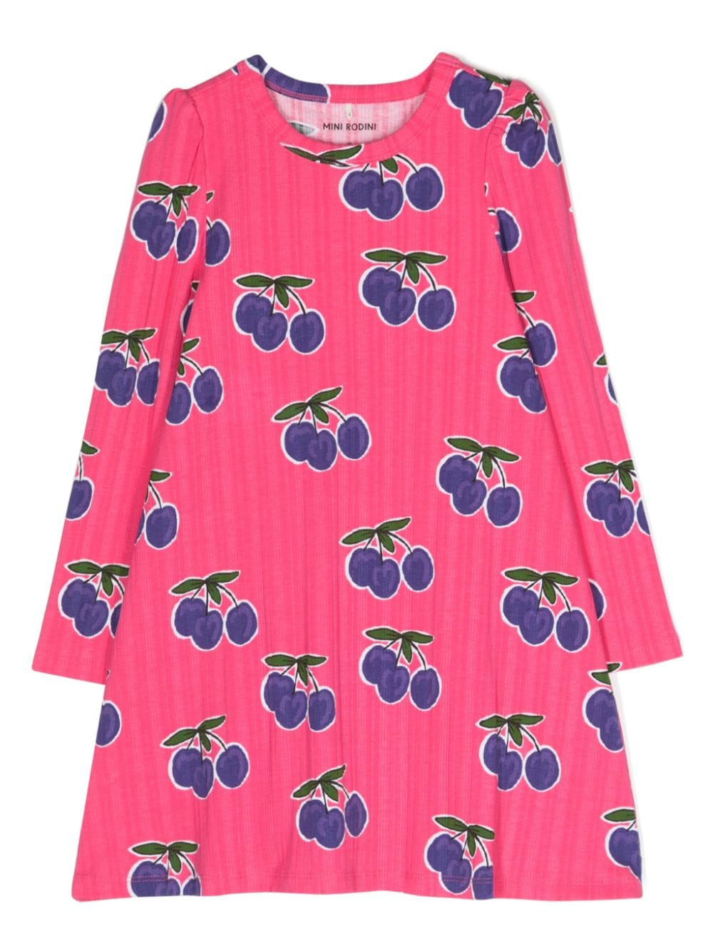 Mini Rodini fruit-print organic-cotton dress - Pink von Mini Rodini