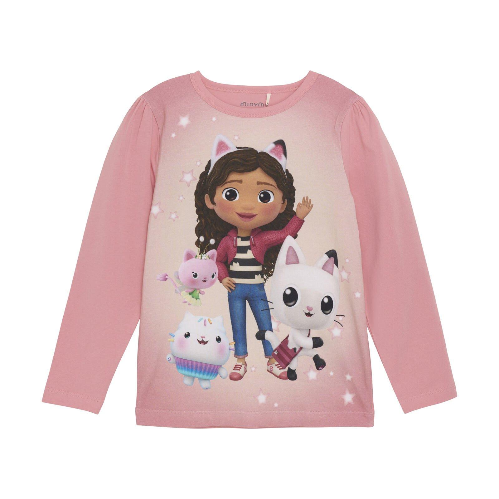 Gabby's Dollhouse Langarmshirt Friends Mädchen Multicolor 98 von Minymo