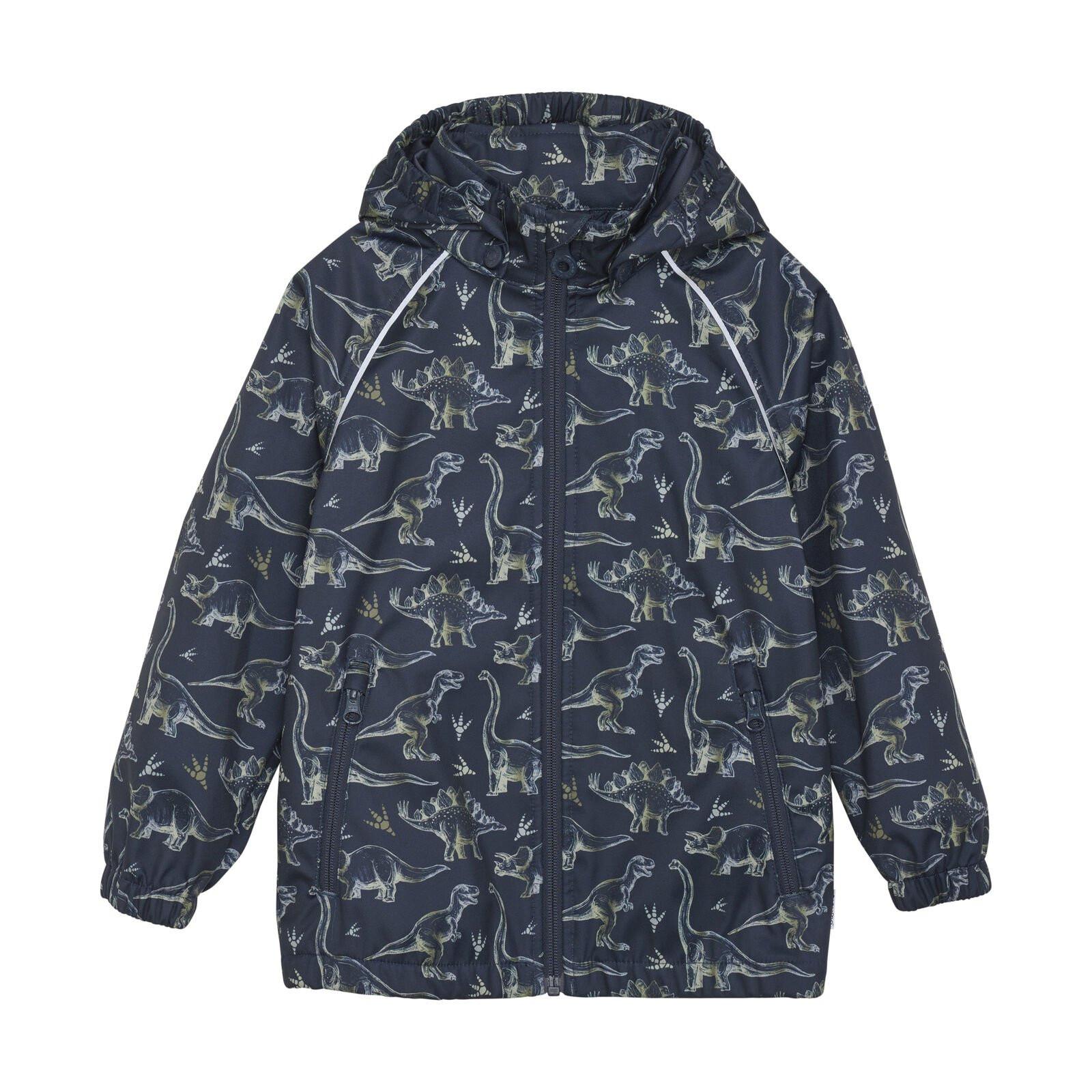 Jungen Softshelljacke Dino Jungen Blau 140 von Minymo