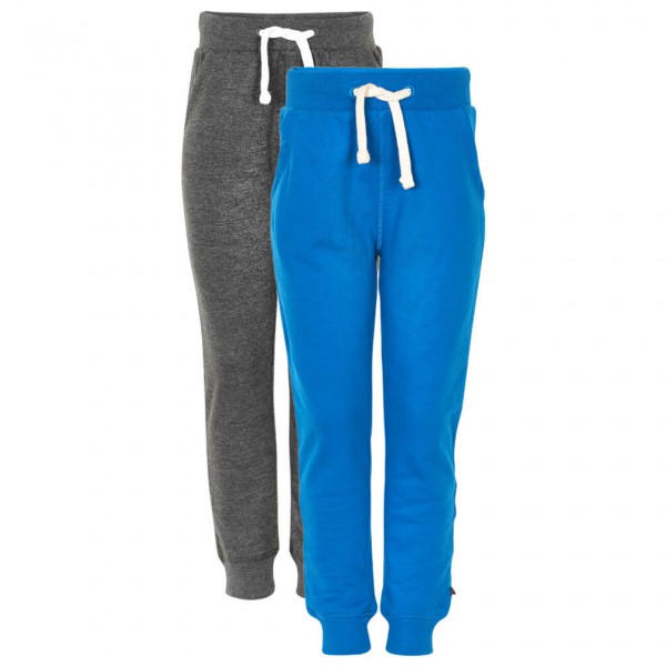 Minymo - Kid's Basic 36 -Sweat Pant (2-pack) Gr 104;116;122;128;134;140;146;80;86;92;98 blau;braun;grau von Minymo