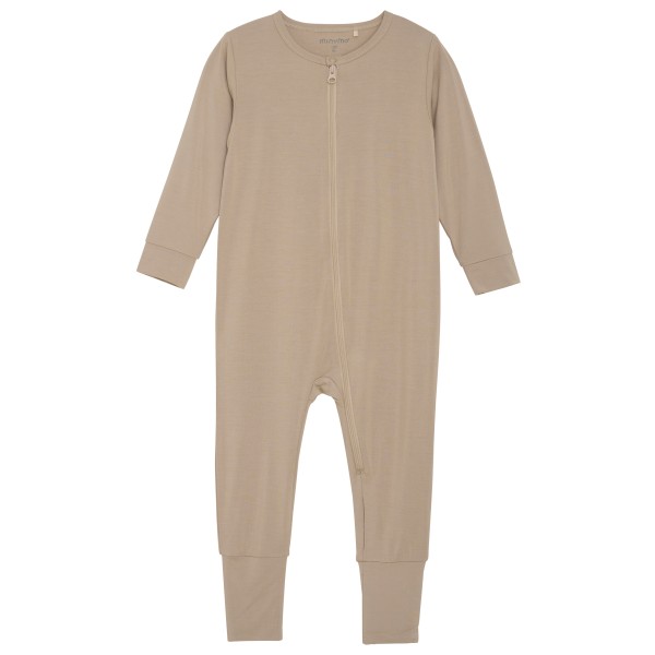 Minymo - Kid's Nightsuit L/S - Schlafanzug Gr 80 beige von Minymo