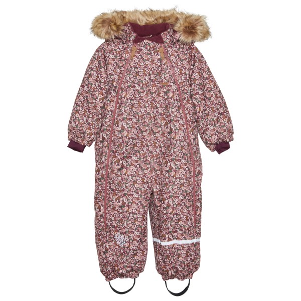 Minymo - Kid's Snow Suit AOP - Overall Gr 80;86;98 blau;braun von Minymo