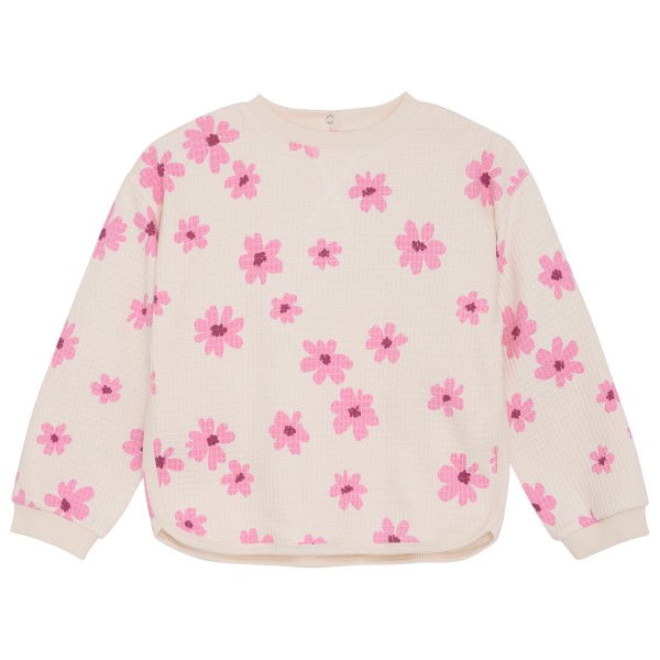 Minymo - Kid's Sweatshirt L/S AOP - Longsleeve Gr 110 rosa von Minymo