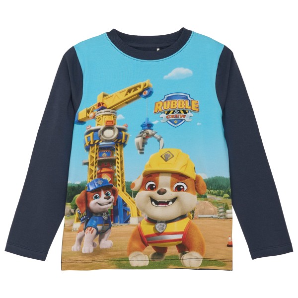 Minymo - Kid's T-Shirt L/S - Longsleeve Gr 116 blau von Minymo
