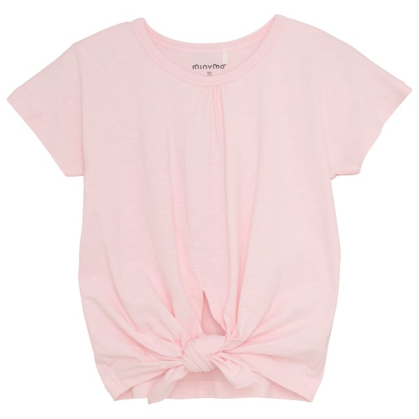 Minymo - Kid's T-Shirt S/S Tied - T-Shirt Gr 140 rosa Minymo - Kid's T-Shirt S/S Tied - T-Shirt Gr 140 rosa von Minymo