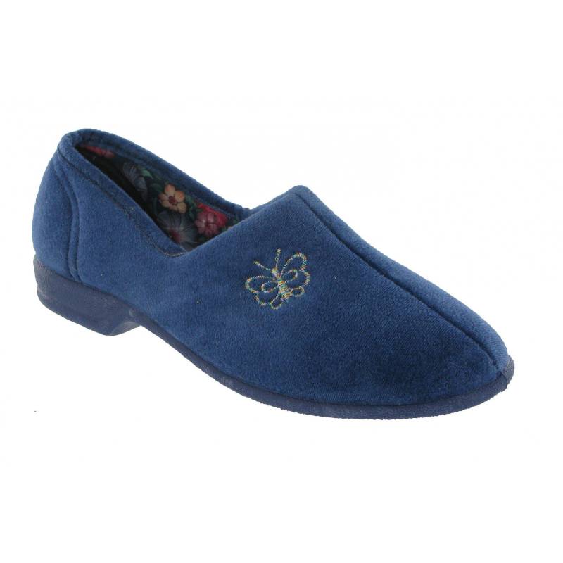 Boquet Hausschuhe Damen Blau 42 von Mirak