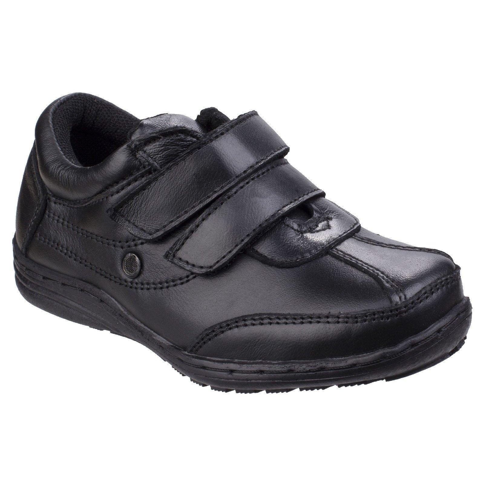 Klettverschluss Schulschuhe Unisex Schwarz 24 von Mirak