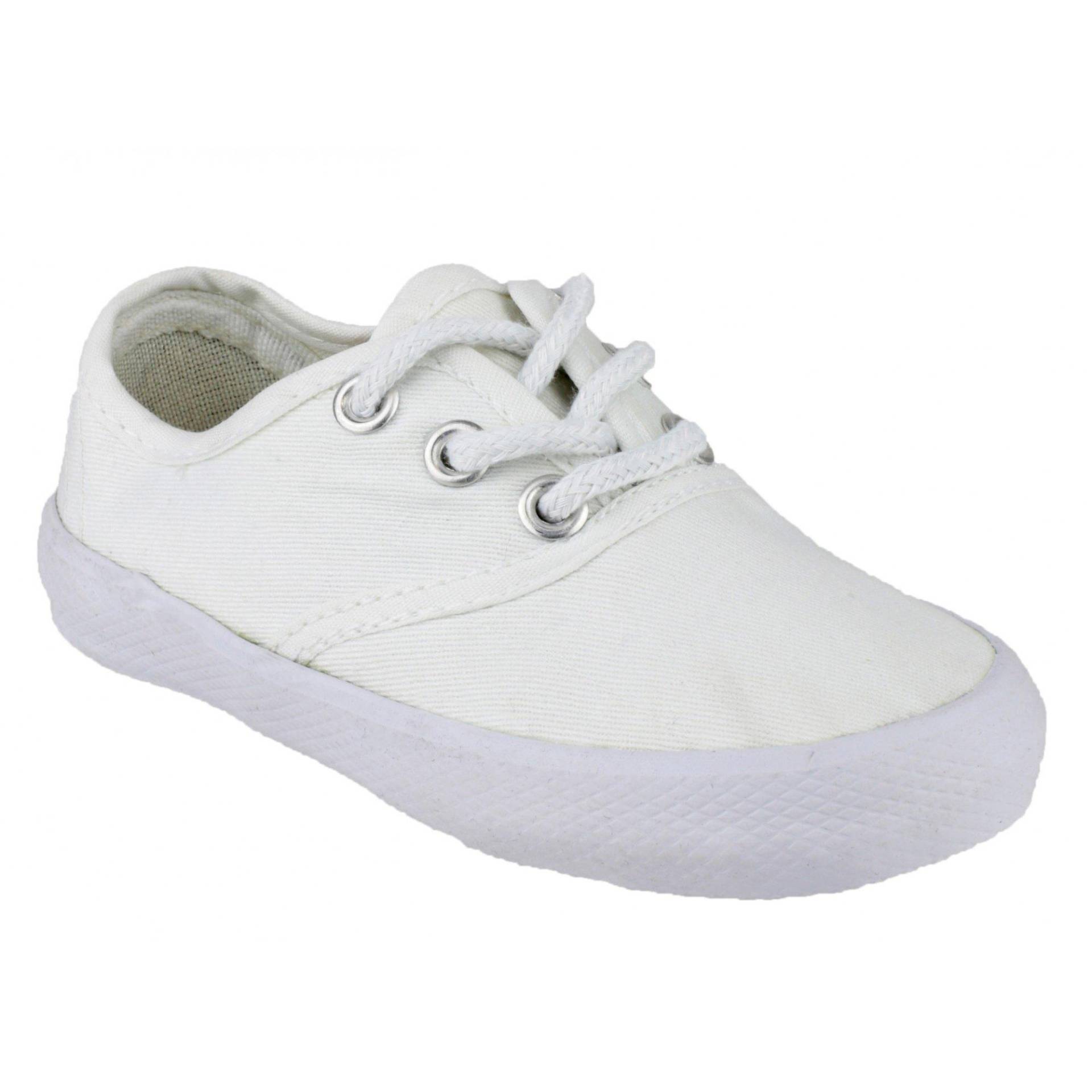 Turnschuhe Zum Schnüren Unisex Weiss 26 von Mirak