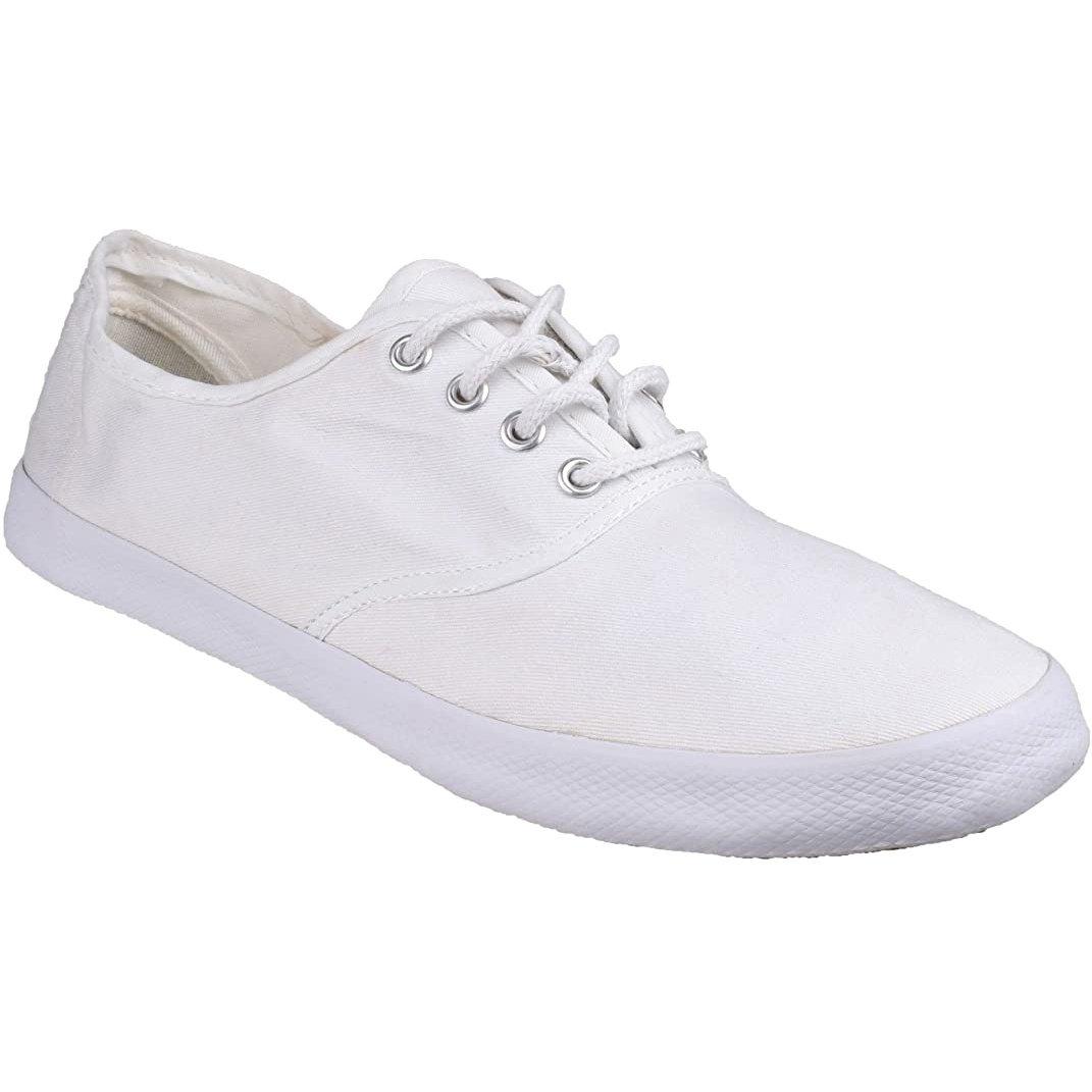 Turnschuhe Gymnastikschuhe Zum Schnüren Damen Weiss 38 von Mirak