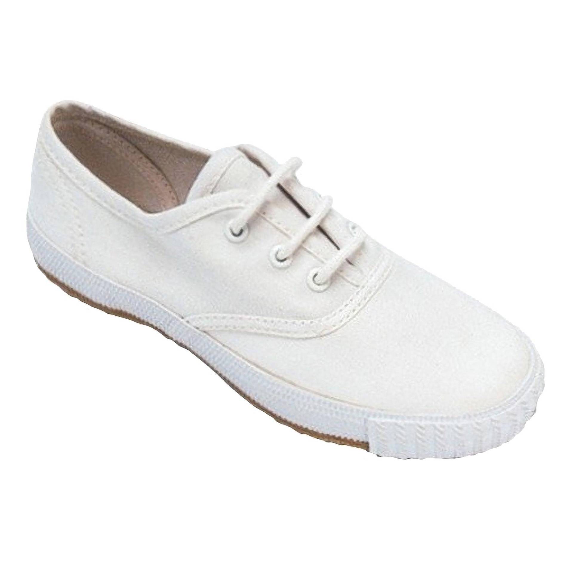 Stoffturnschuhe Gymnastikschuhe Herren Weiss 43 von Mirak