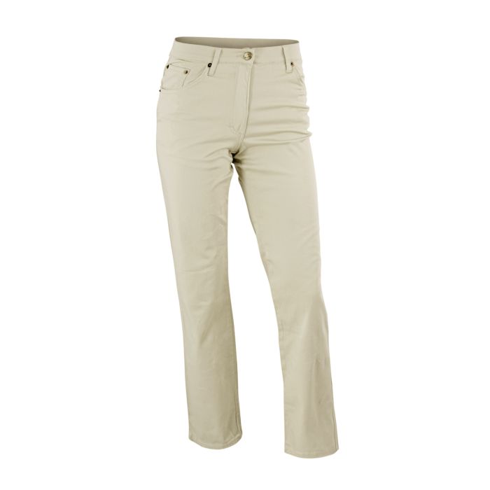 Miss Beverly 5-Pocket Stretch Jeans, beige, 54 von Miss Beverly