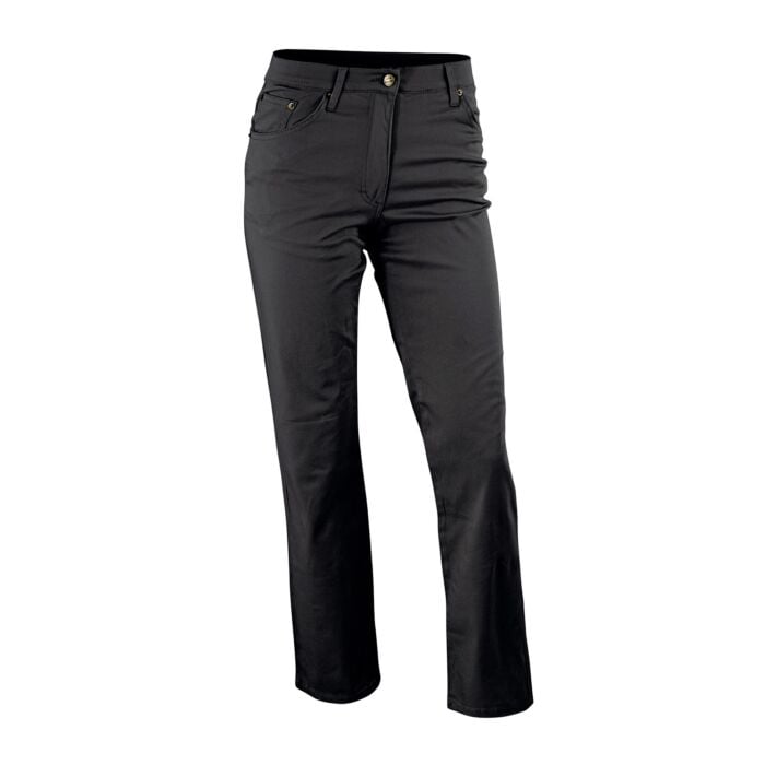 Miss Beverly 5-Pocket Stretch Jeans, schwarz, 40 von Miss Beverly