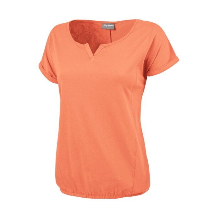 T-Shirt mit Elastbund, mandarine von Miss Beverly