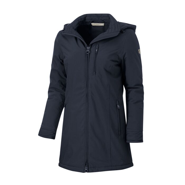 Wärmende Damen Parka von Miss Beverly, navy, XXL