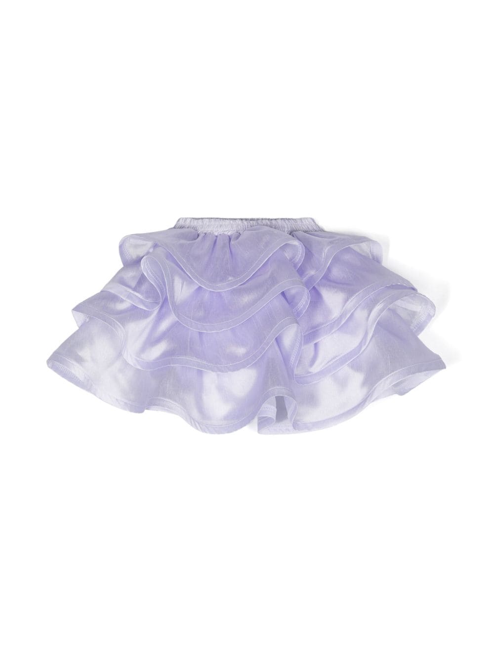 Miss Grant Kids layered organza skirt - Purple von Miss Grant Kids