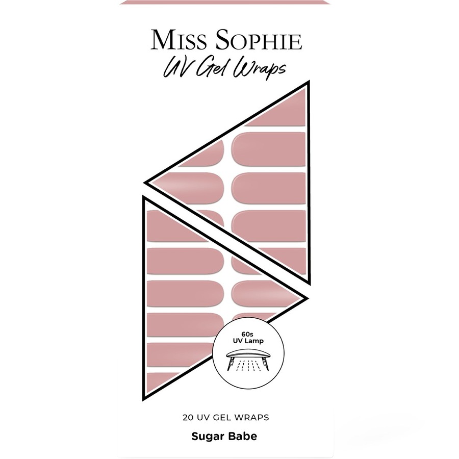 Miss Sophie Miss Sophie 20 UV Gel Wraps nageldesign 1.0 pieces Miss Sophie Miss Sophie 20 UV Gel Wraps nageldesign 1.0 pieces von Miss Sophie