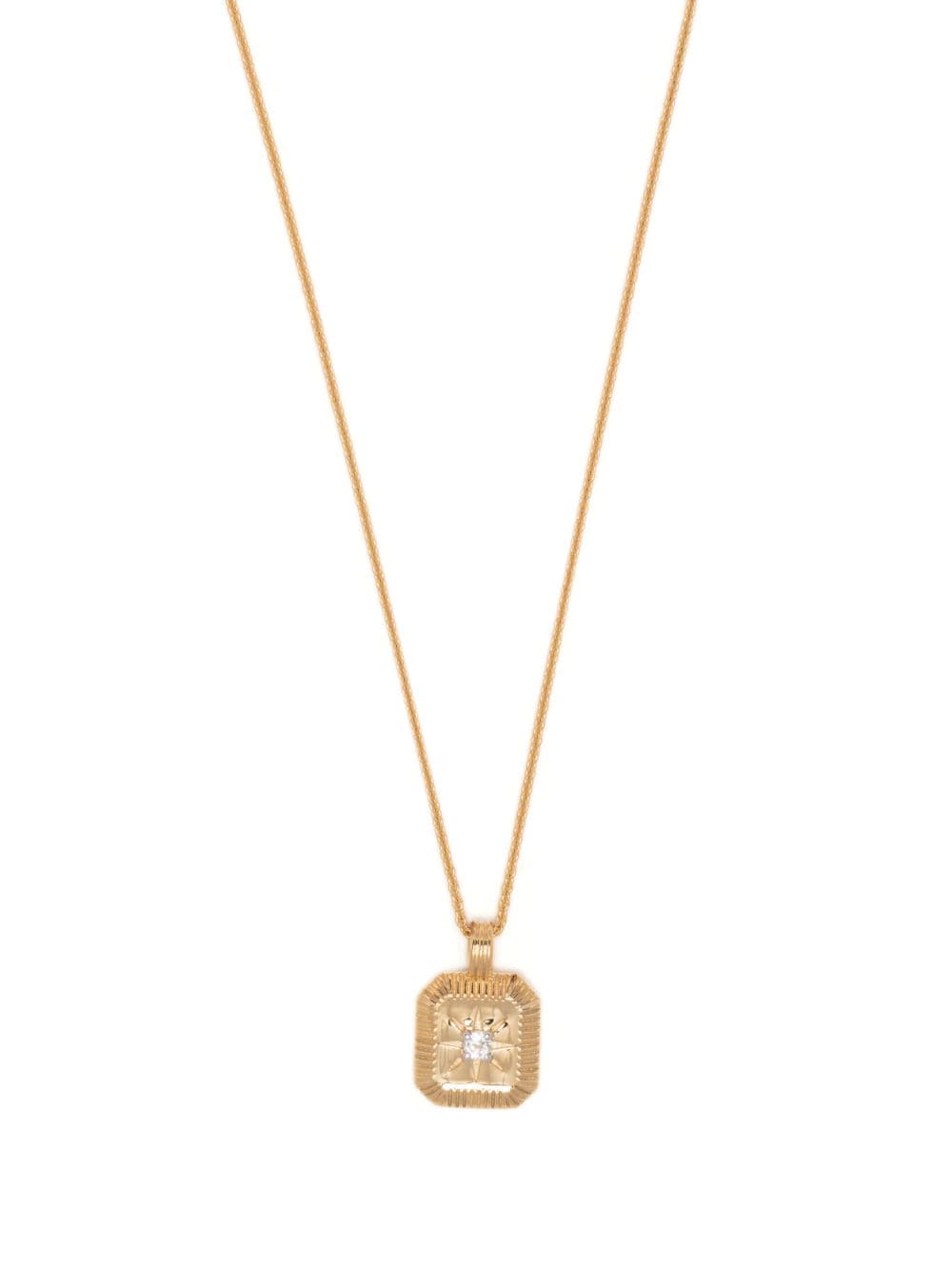 Missoma April birthtstone star-pendant necklace - Gold von Missoma