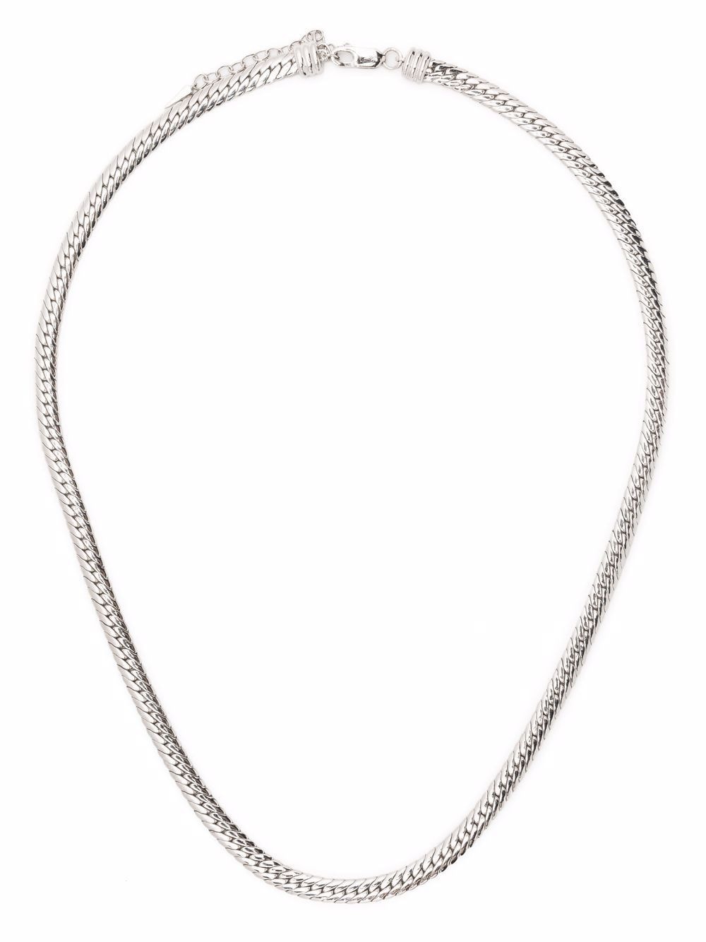 Missoma Camail snake chain necklace - Silver von Missoma