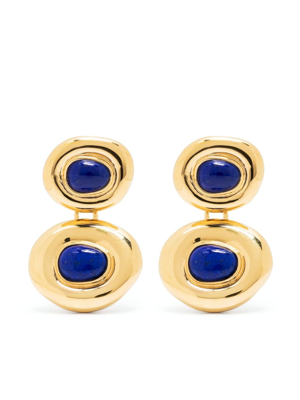 Missoma Doughnut drop earrings - Gold von Missoma