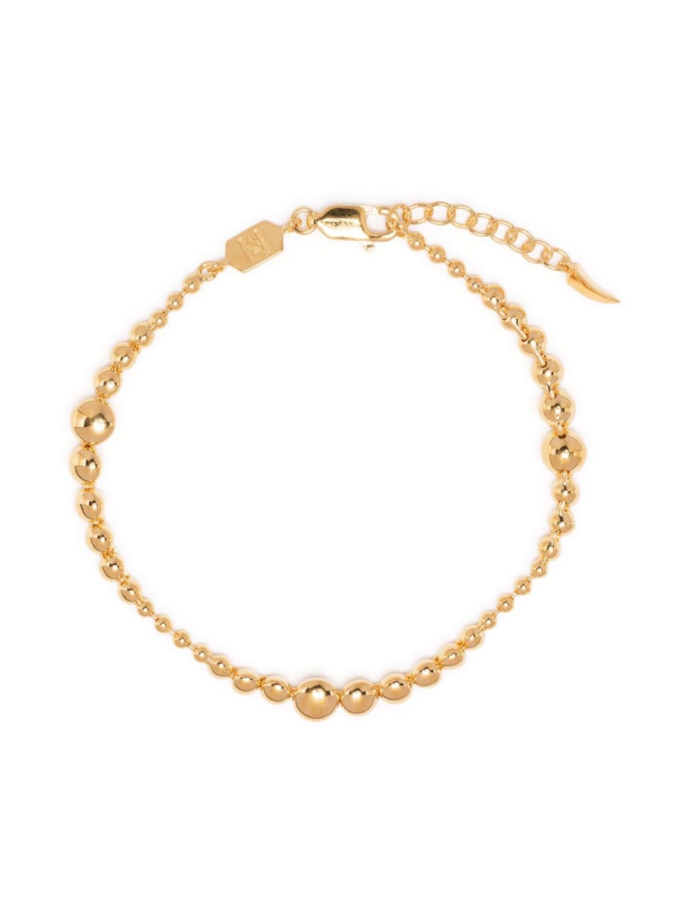 Missoma Graduated beaded bracelet - Gold von Missoma