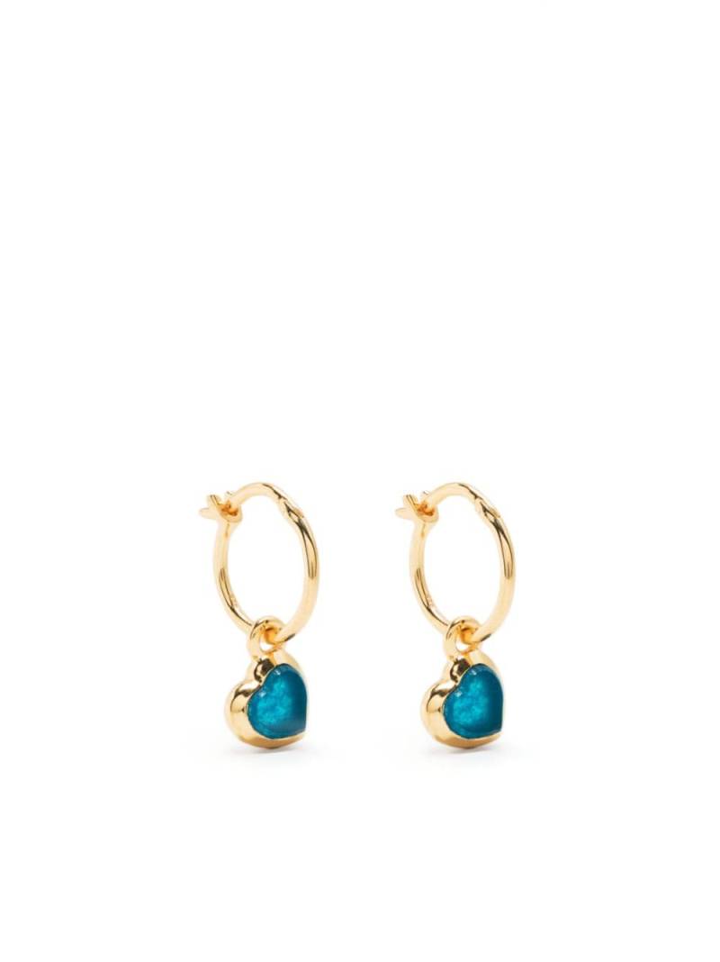 Missoma Jelly Heart earrings - Gold von Missoma