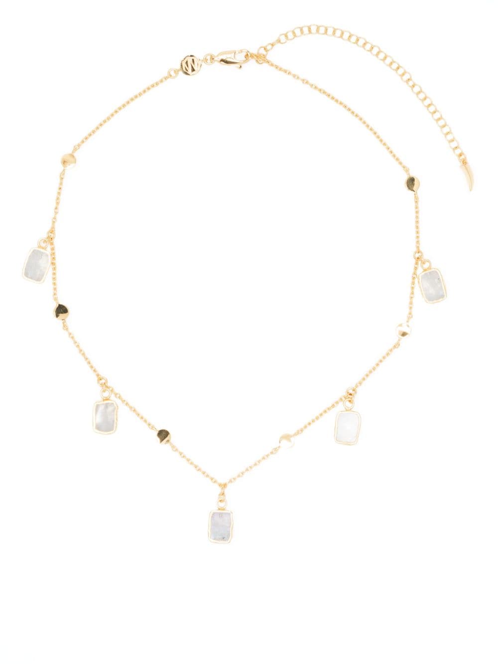 Missoma Lena moonstone necklace - Gold von Missoma