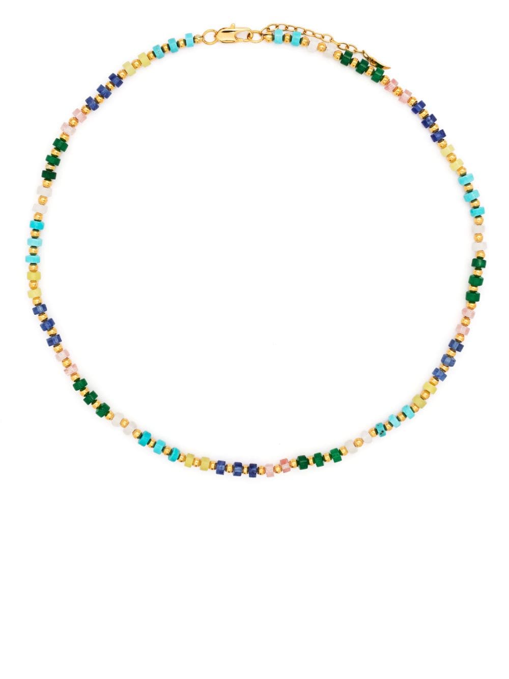 Missoma Mix Stone beaded necklace - Gold von Missoma