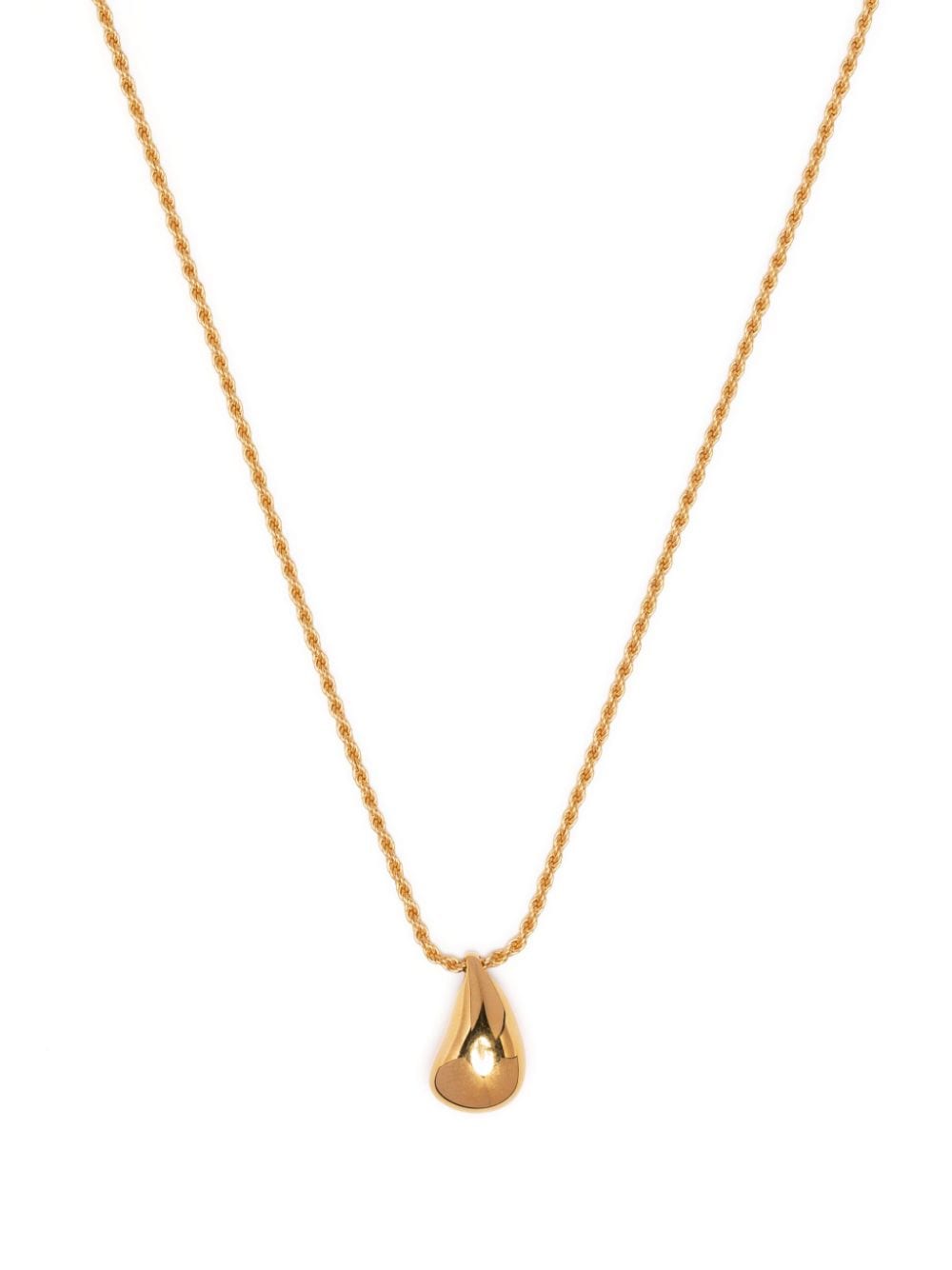 Missoma Savi Sculptural Droplet pendant necklace - Gold von Missoma