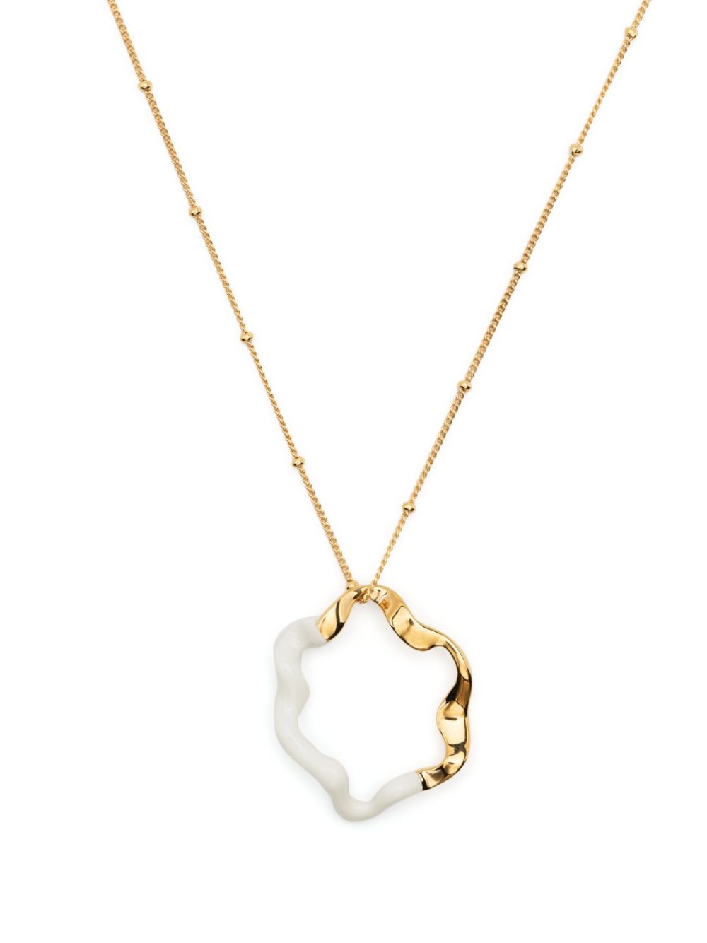 Missoma abstract-pendant chain-link necklace - Gold von Missoma
