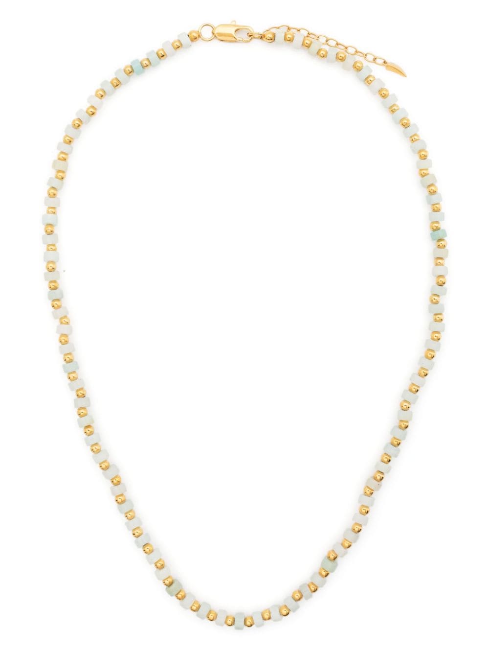 Missoma beaded chain amazonite necklace - Gold von Missoma