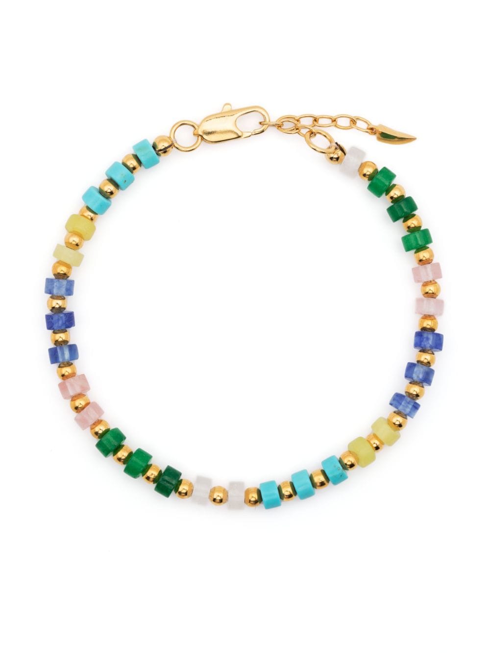 Missoma beaded gemstone bracelet - Gold von Missoma