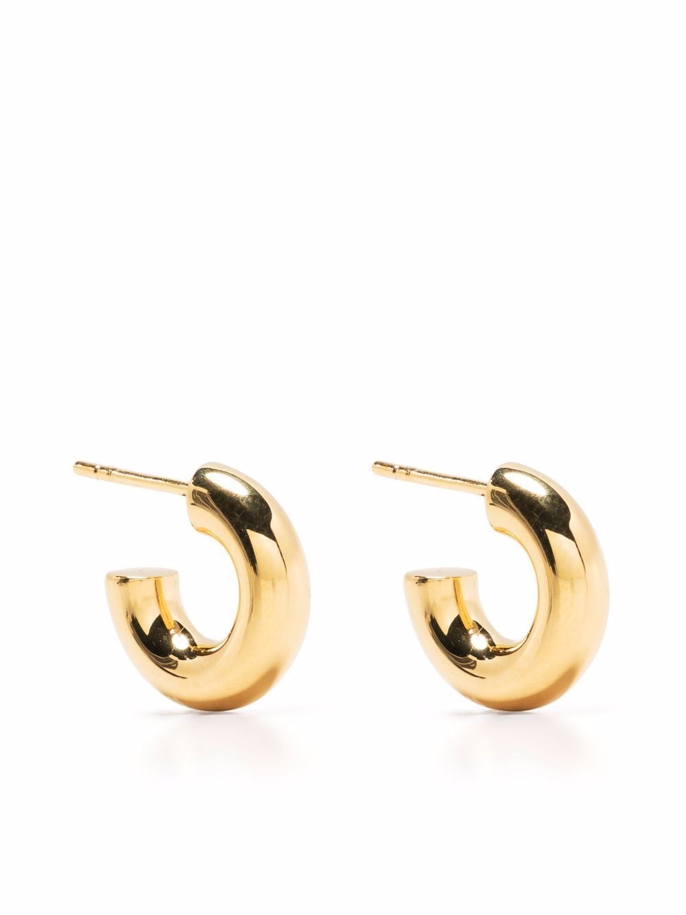 Missoma chubby mini hoop earrings - Gold von Missoma