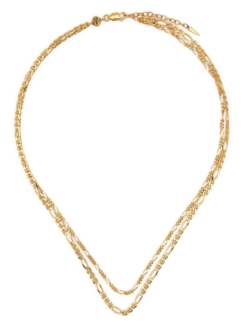 Missoma double-layer cable chain necklace - Gold von Missoma